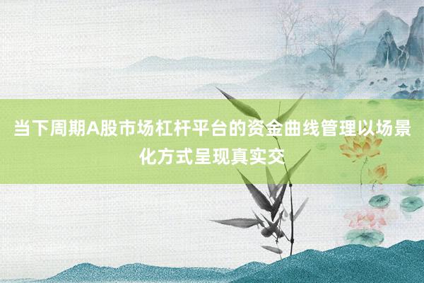 当下周期A股市场杠杆平台的资金曲线管理以场景化方式呈现真实交
